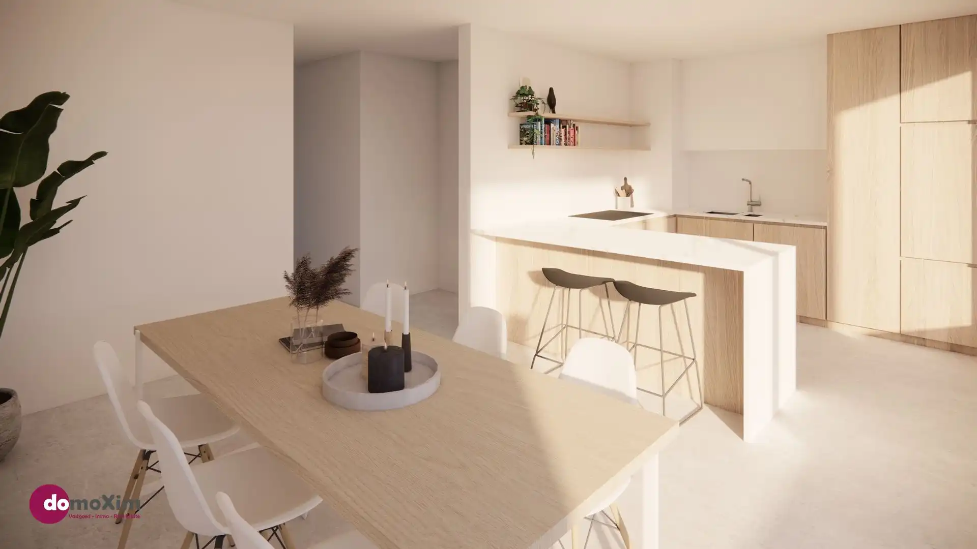 Élégant appartement 1 chambre avec bureau/pièce polyvalente et terrasse foto 9