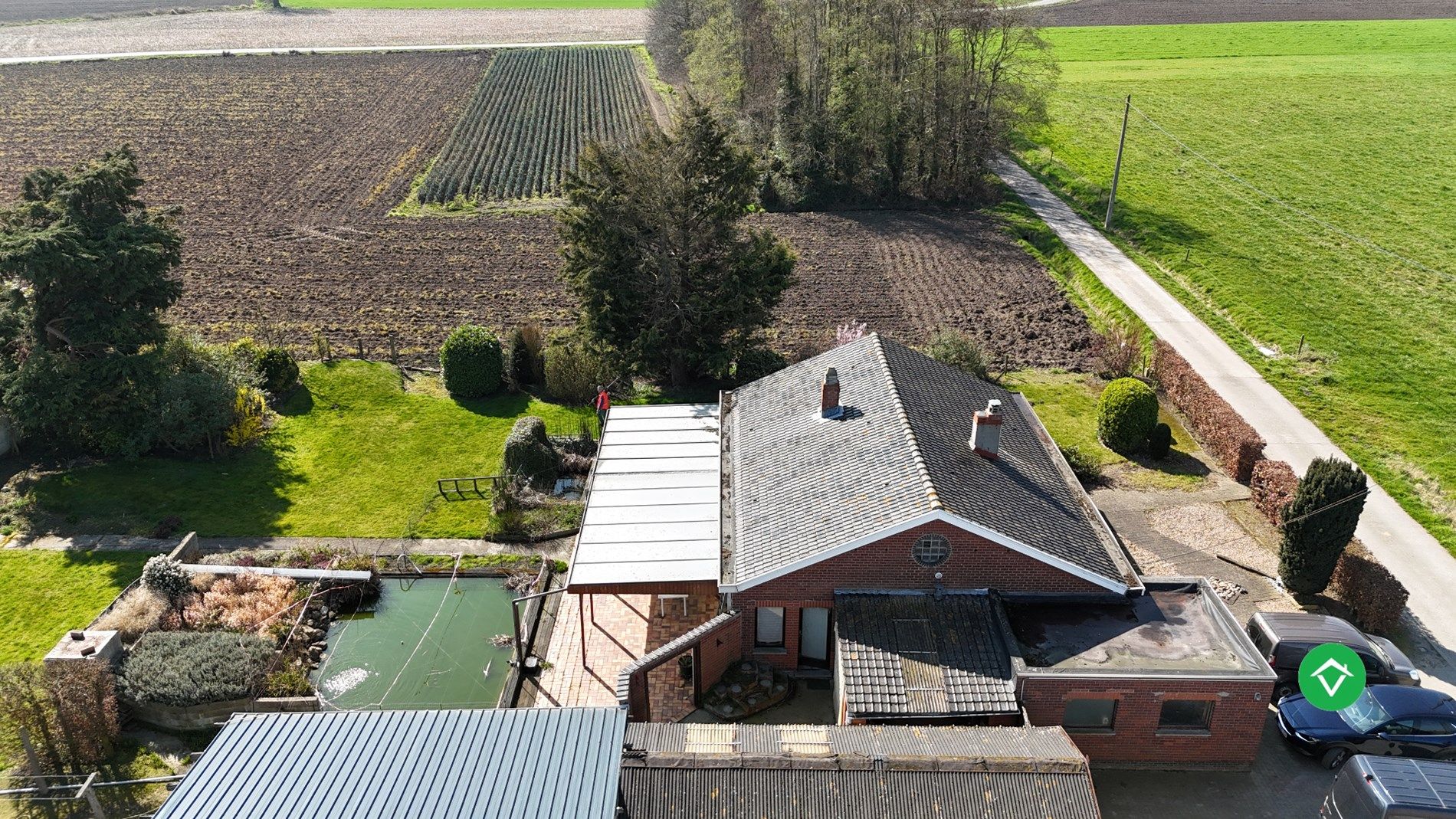 Rustig gelegen open bebouwing met landelijke vergezichten te Koekelare foto 20