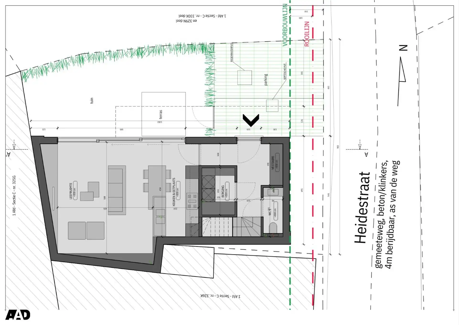 Bouwgrond voor HOB in residentiële woonwijk foto 3
