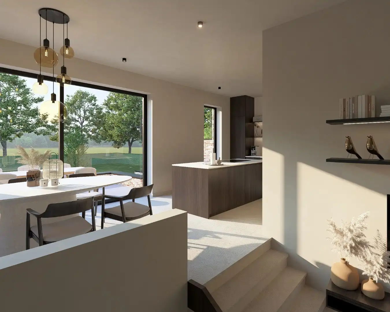 Hoogwaardig afgewerkte halfvrijstaande nieuwbouwwoning op een perceel van 8a42ca te As! foto 10