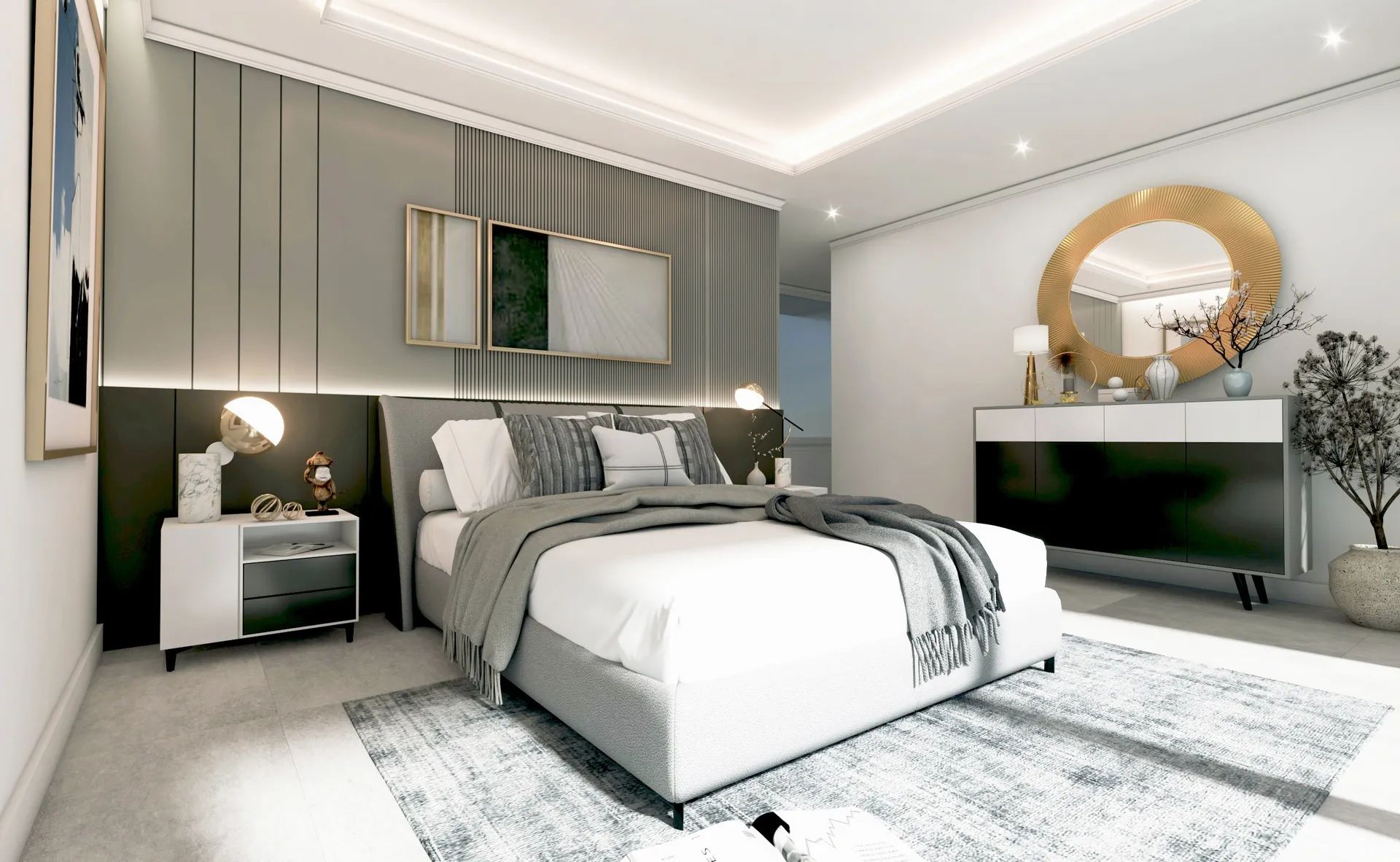 Modern meesterwerk in El Higuerón – luxe villa met uitzicht en elegantie in Fuengirola foto 12