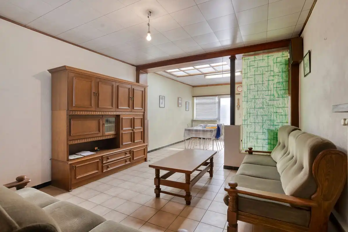 Gezellige woning met 3 slaapkamers, kelder, veranda en garage in Leuven! - EPC 598 kWh/m² - bewoonbare opp. 116 m² foto 3
