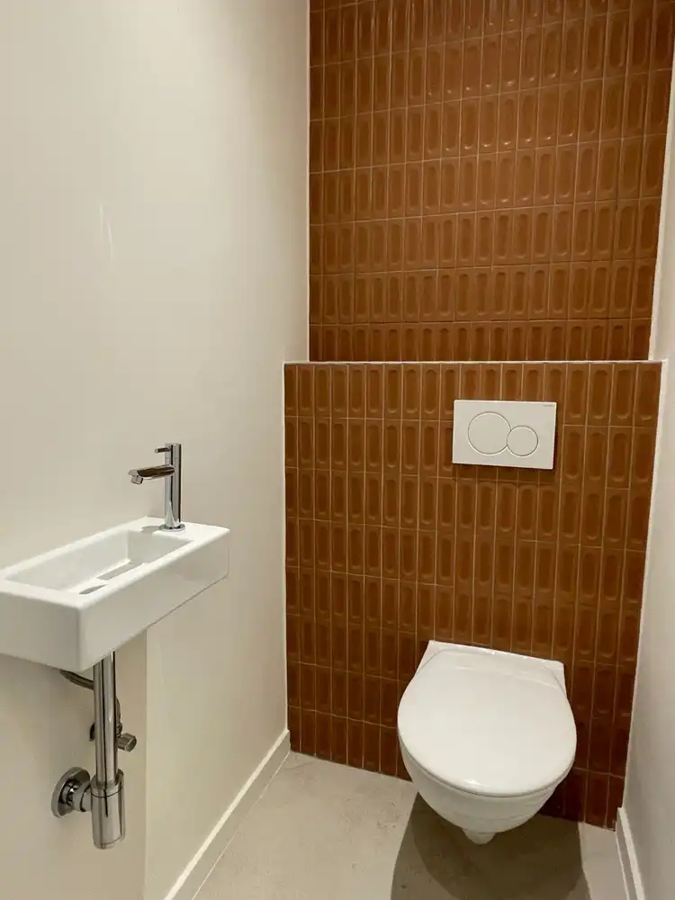 Instapklare, energiezuinige rijwoning met zonnig terras nabij Provinciedomein Kessel-Lo foto 12