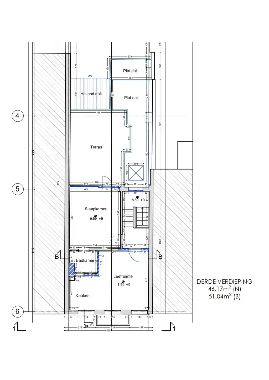 Magazijn pal in de stad met grote woonst foto 37