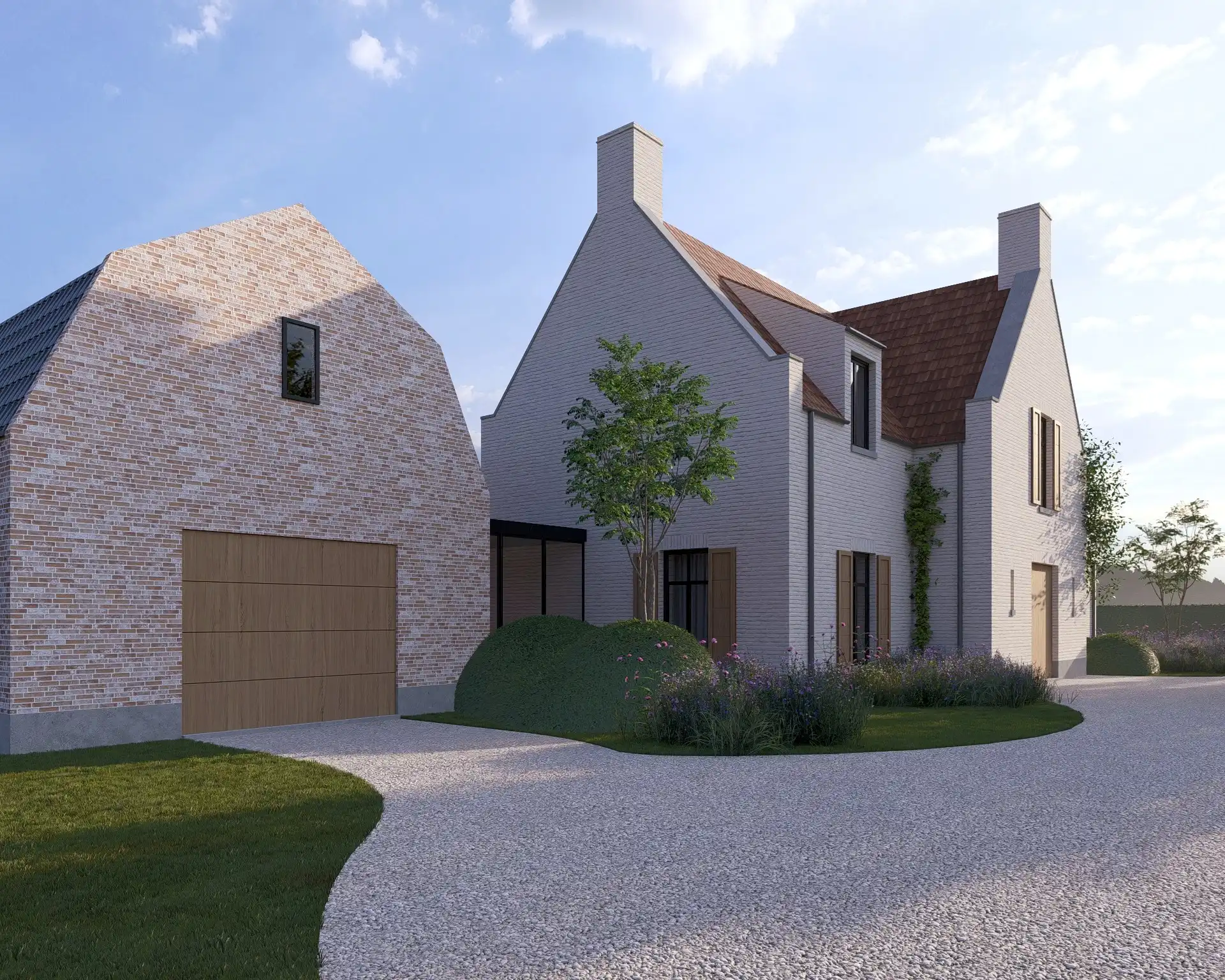 Exclusieve bouwgrond met open zicht gelegen aan het Zwin met goedgekeurde bouwplannen. foto 6