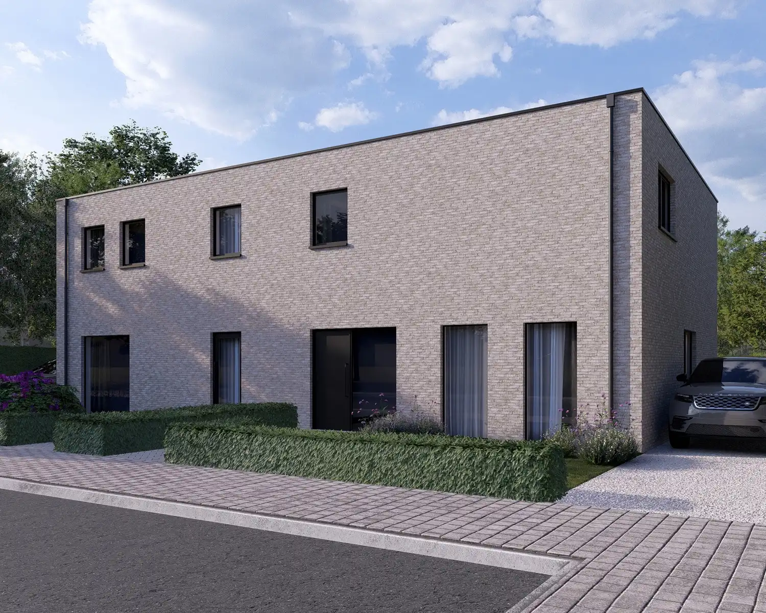 Halfopen nieuwbouwwoning in doodlopende straat foto 12