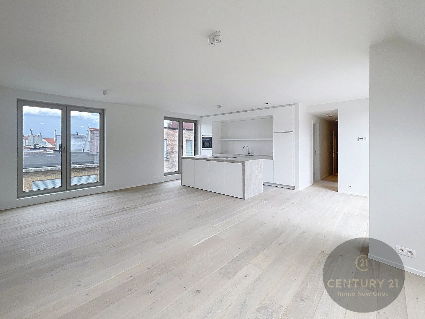 Standaard 2-slaapkamer appartement in residentie OYSTER, Knokke-Heist, bouwjaar 2025, 103.00m² bewoonbare oppervlakte foto 2