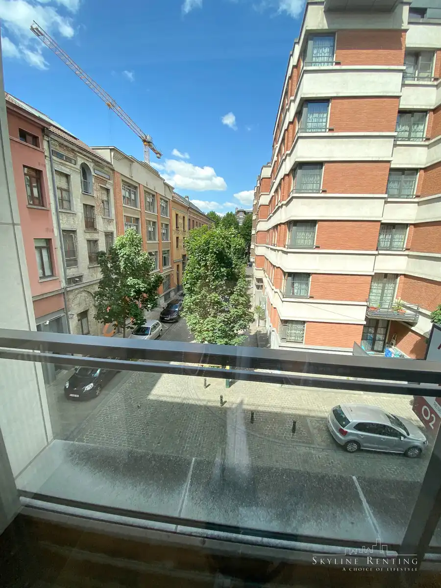 Gemeubeld appartement 1 kamer + terras (Kanaal van Brussel) foto 4