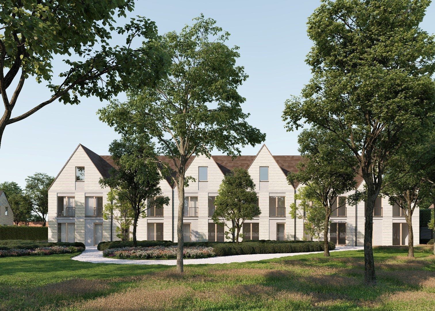 Vrijstaande nieuwbouwwoning omringd door oase van groen in centrum Brugge foto 4