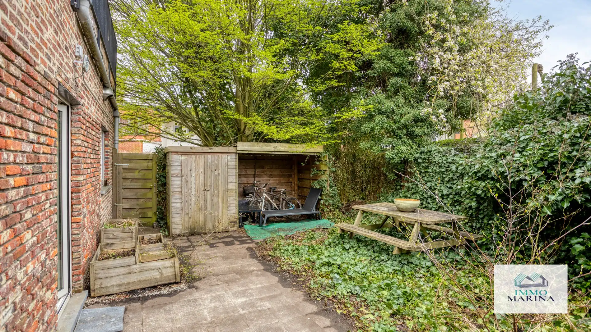 Ruim gelijkvl app met 2 slpks en tuin, centrum Tremelo foto 2