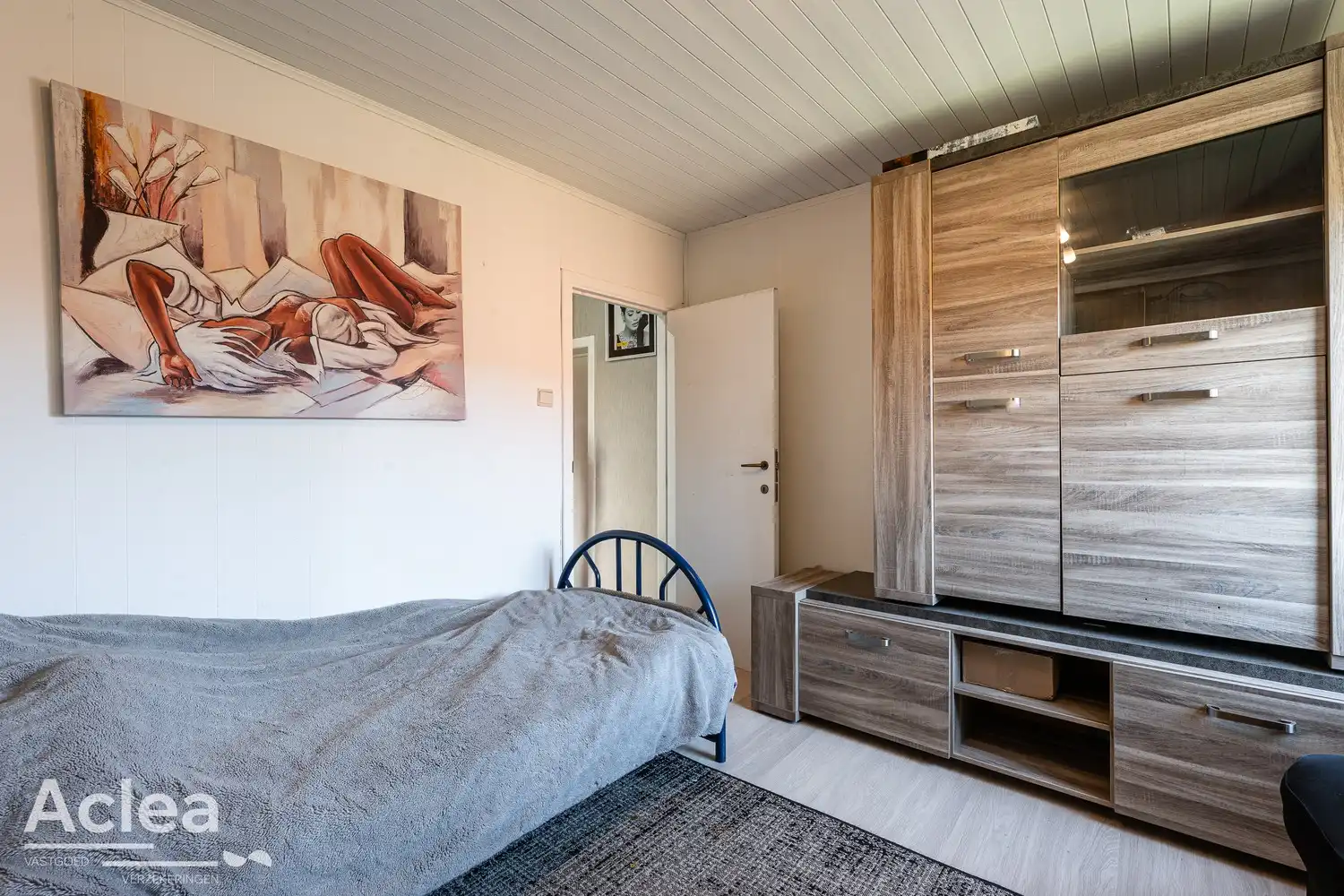 Halfopen woning met 3 slaapkamers, garage en leuke tuin in Sleidinge foto 18