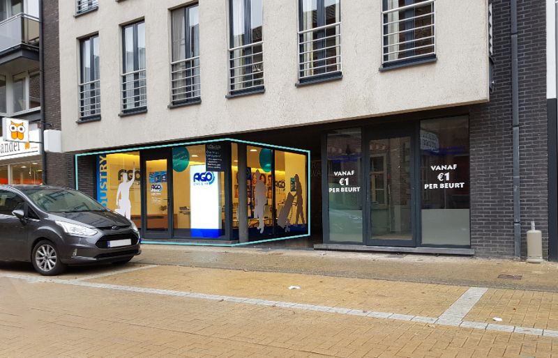 Handelsruimte in het centrum van Maldegem foto {{pictureIndex}}