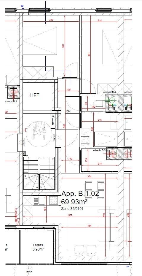 Energiezuinig nieuwbouwappartement met twee slaapkamers in Lokeren foto 21