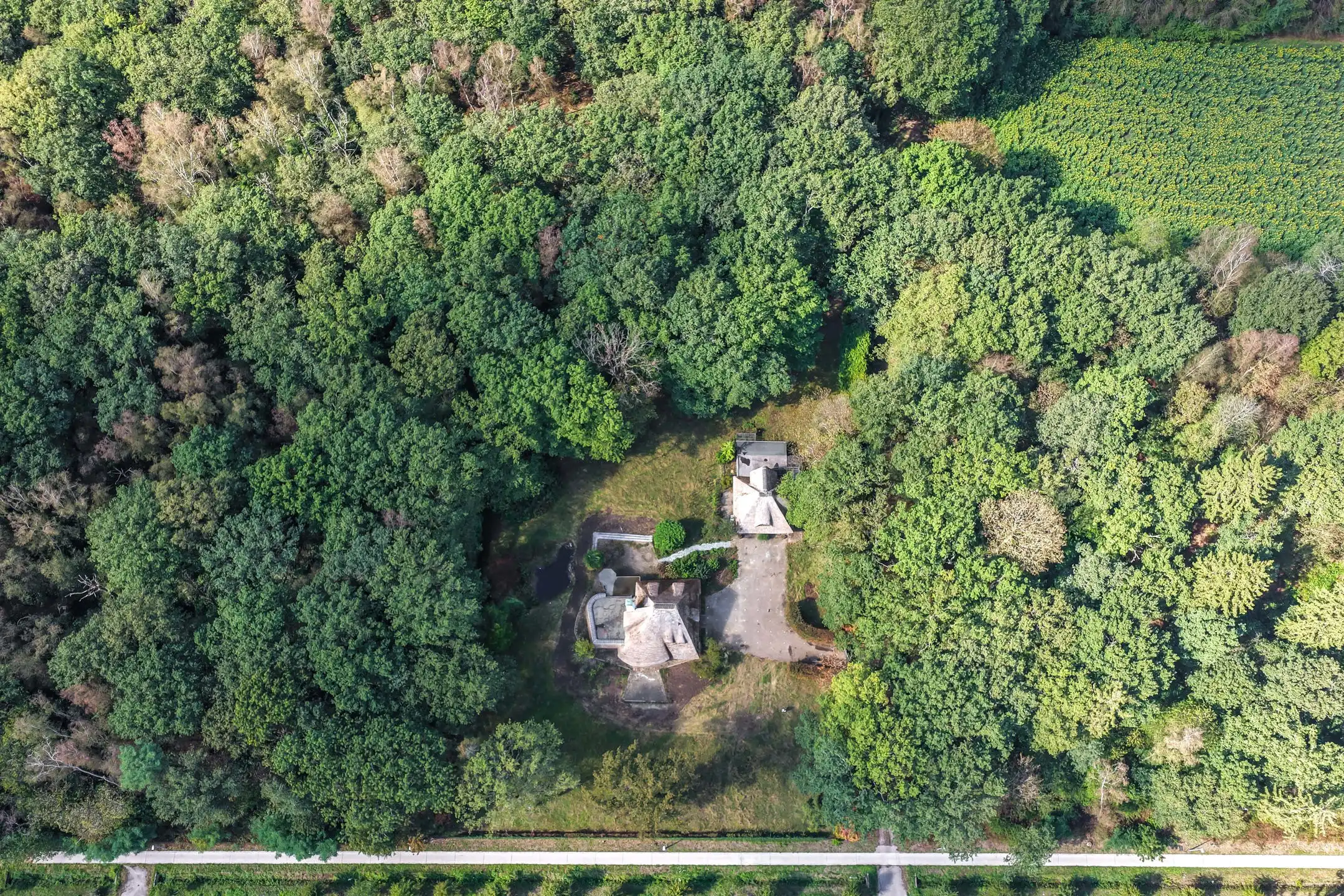 Karaktervolle villa op ca. 1 hectare groen foto 2