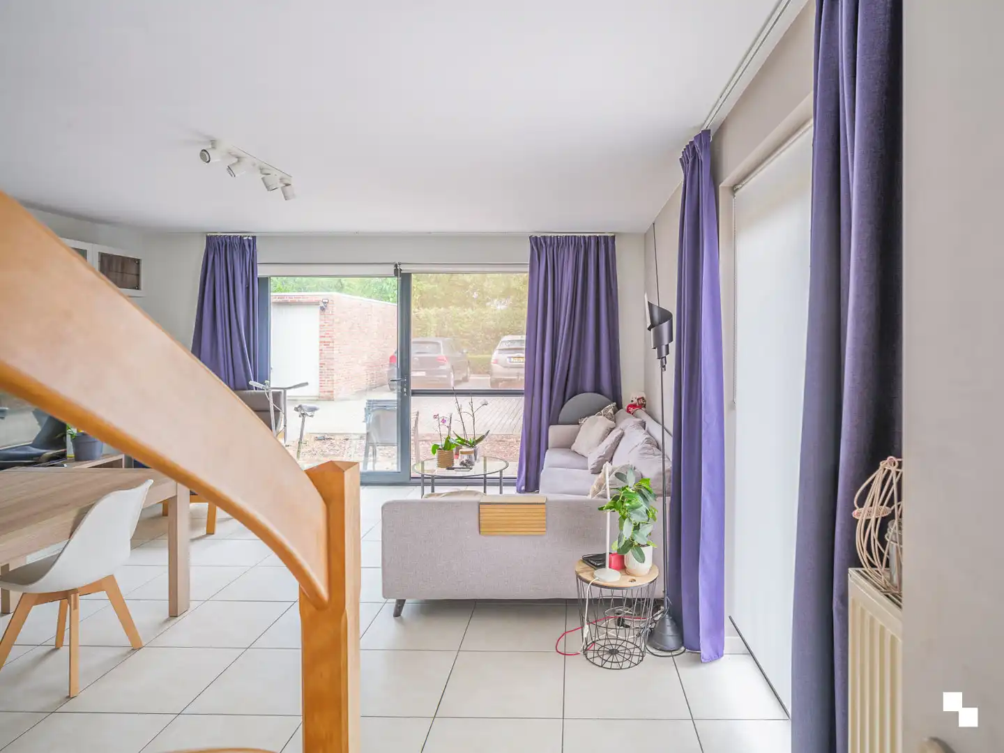 Duplex met twee slaapkamers in het hart van Merelbeke foto 2
