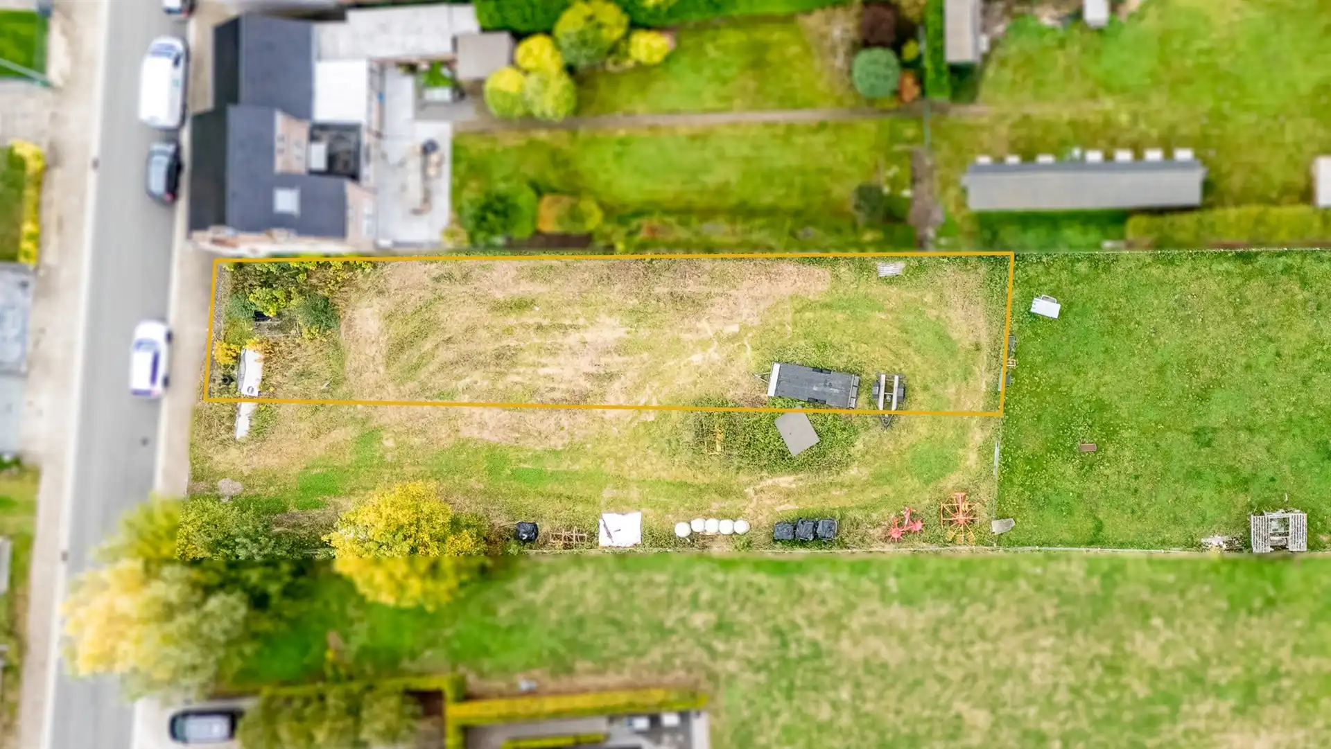 Bouwgrond van 495m² voor halfopen bebouwing foto {{pictureIndex}}