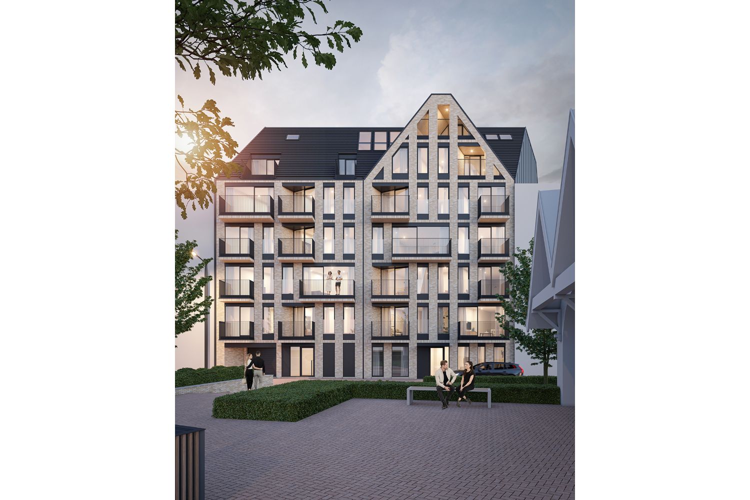 Residentie Cenakel, waar vakantie aan zee thuiskomen is. foto {{pictureIndex}}