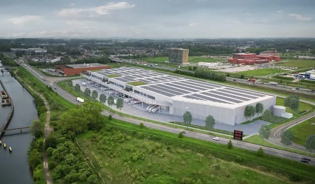 Logistieke loods te huur in Ghent Gateway op Eilandje Zwijnaarde foto 2