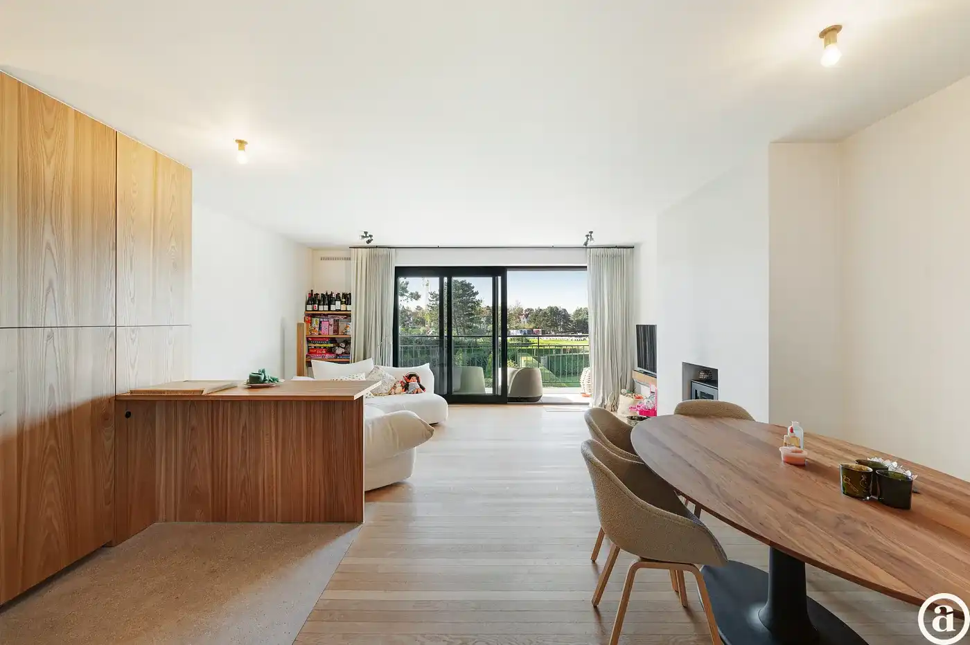Lumineus appartement met fantastisch open zicht op de Approach Golf in het Zoute. foto 3