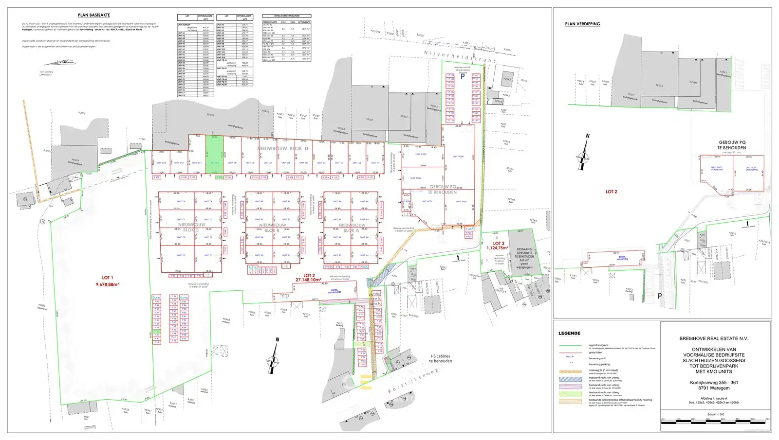 NB MAGAZIJN (312m2), voorzien van sectionaalpoort, deur, raam (voor kantoor) en 2 private parkeerplaatsen op industriezone te Waregem. foto 15