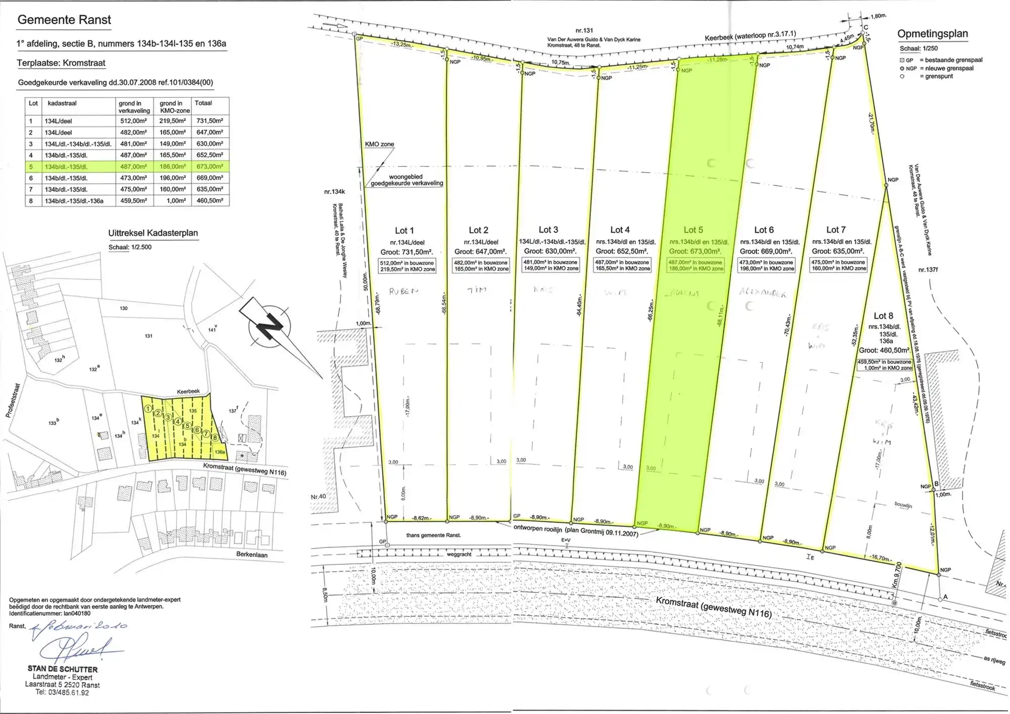 Perceel bouwgrond van 673 m² voor HOB te Ranst foto 3