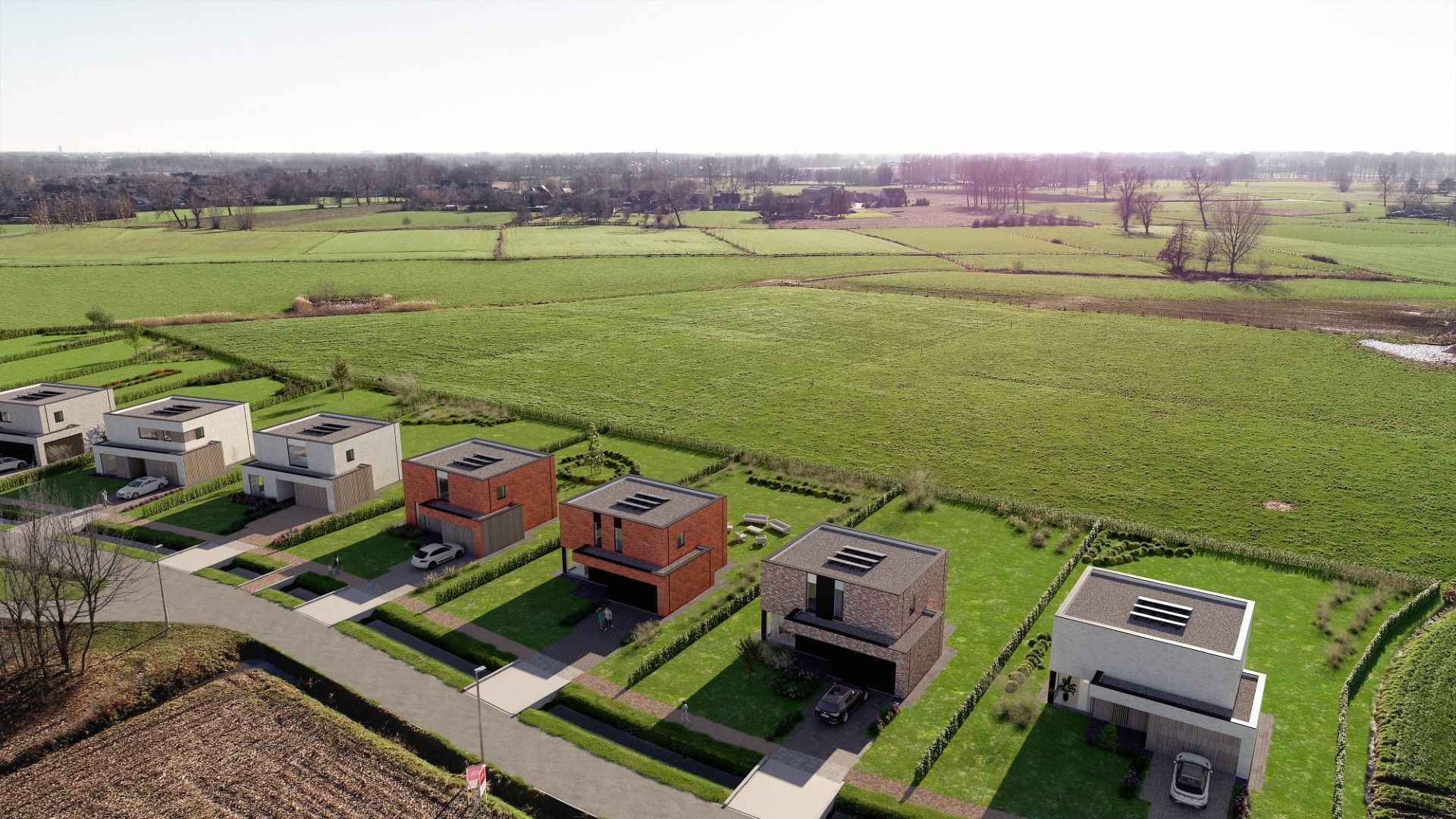 Ruim en energiezuinig wonen met zicht op de velden foto 9