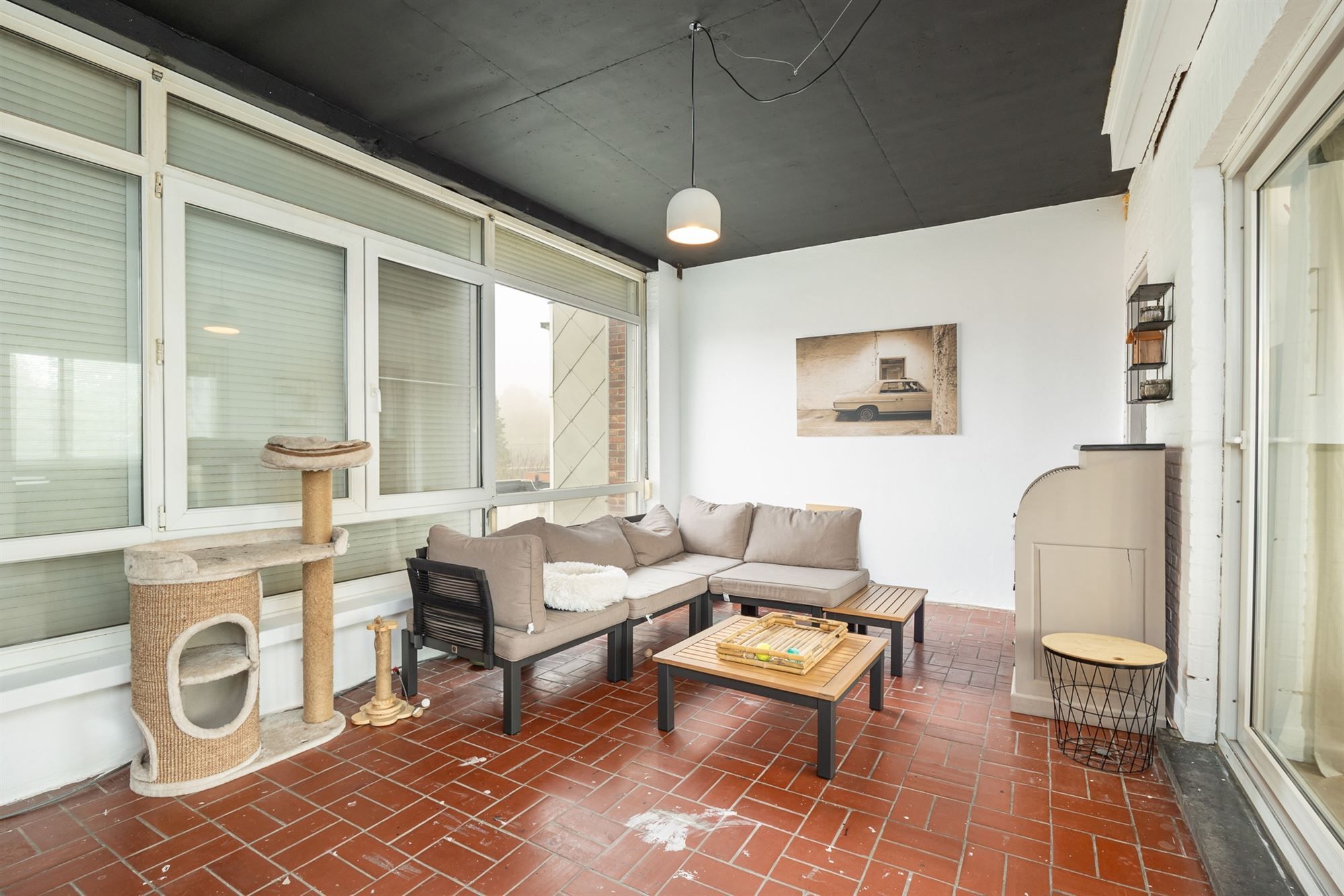 Lichtrijke app. met 3 slpk. en veranda  foto 19