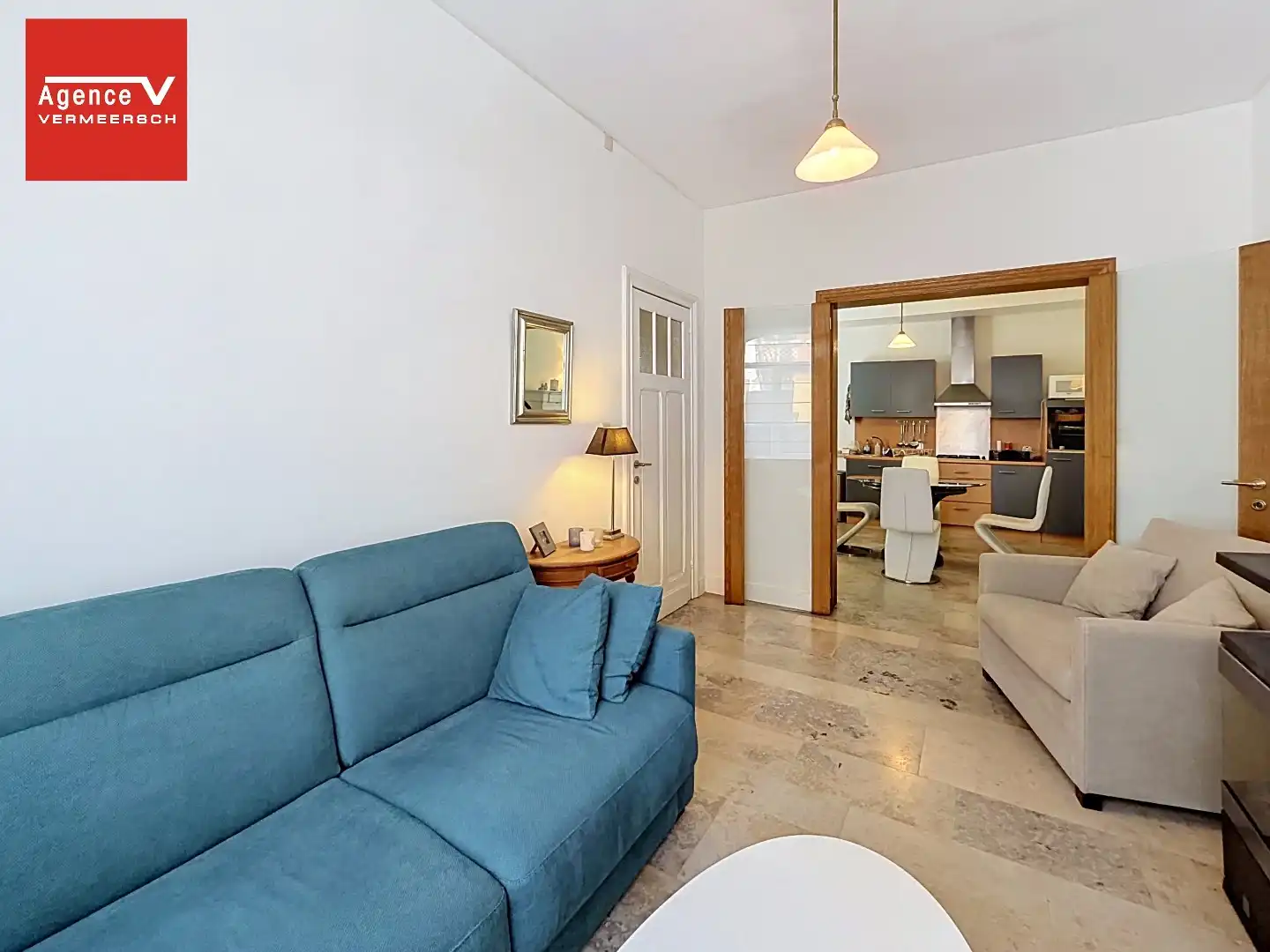  Aangenaam gemeubileerd 1-slkr appartement in burgerwoning op wandelafstand van zee. foto 4