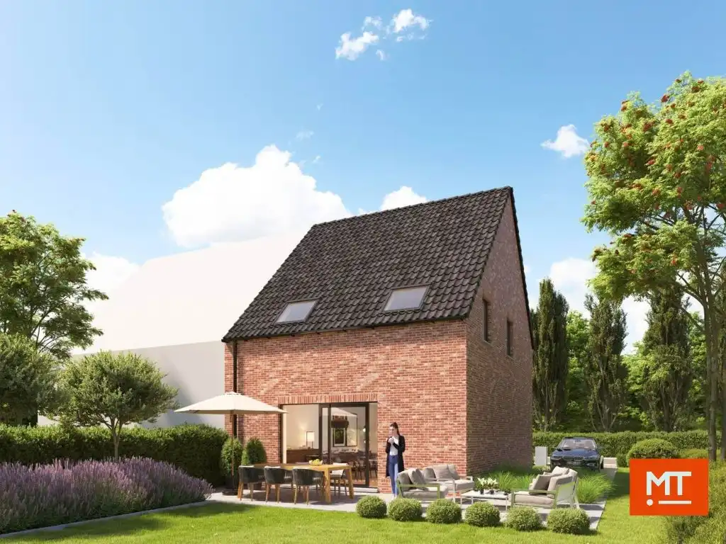 Halfopen nieuwbouwwoningen op een rustige locatie in Wervik foto 26