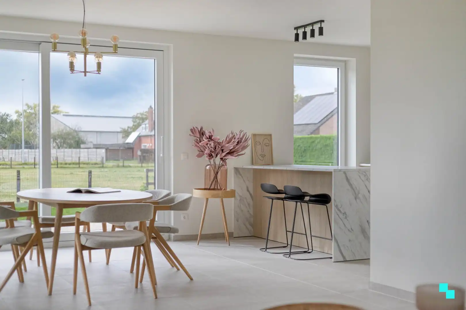 Halfopen nieuwbouwwoning in Wielsbeke foto 10