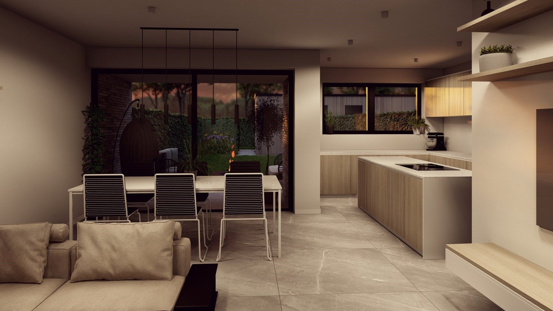 Stijlvol nieuwbouw appartement met 1 slaapkamer en terras foto 17