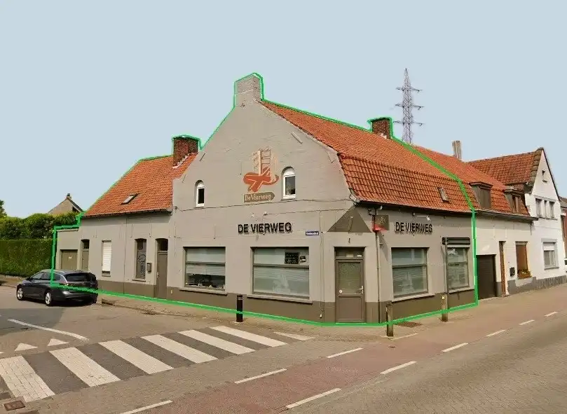 Hoekpand voor gemengd gebruik, vroeger gekend als café "De Vierweg" foto 4