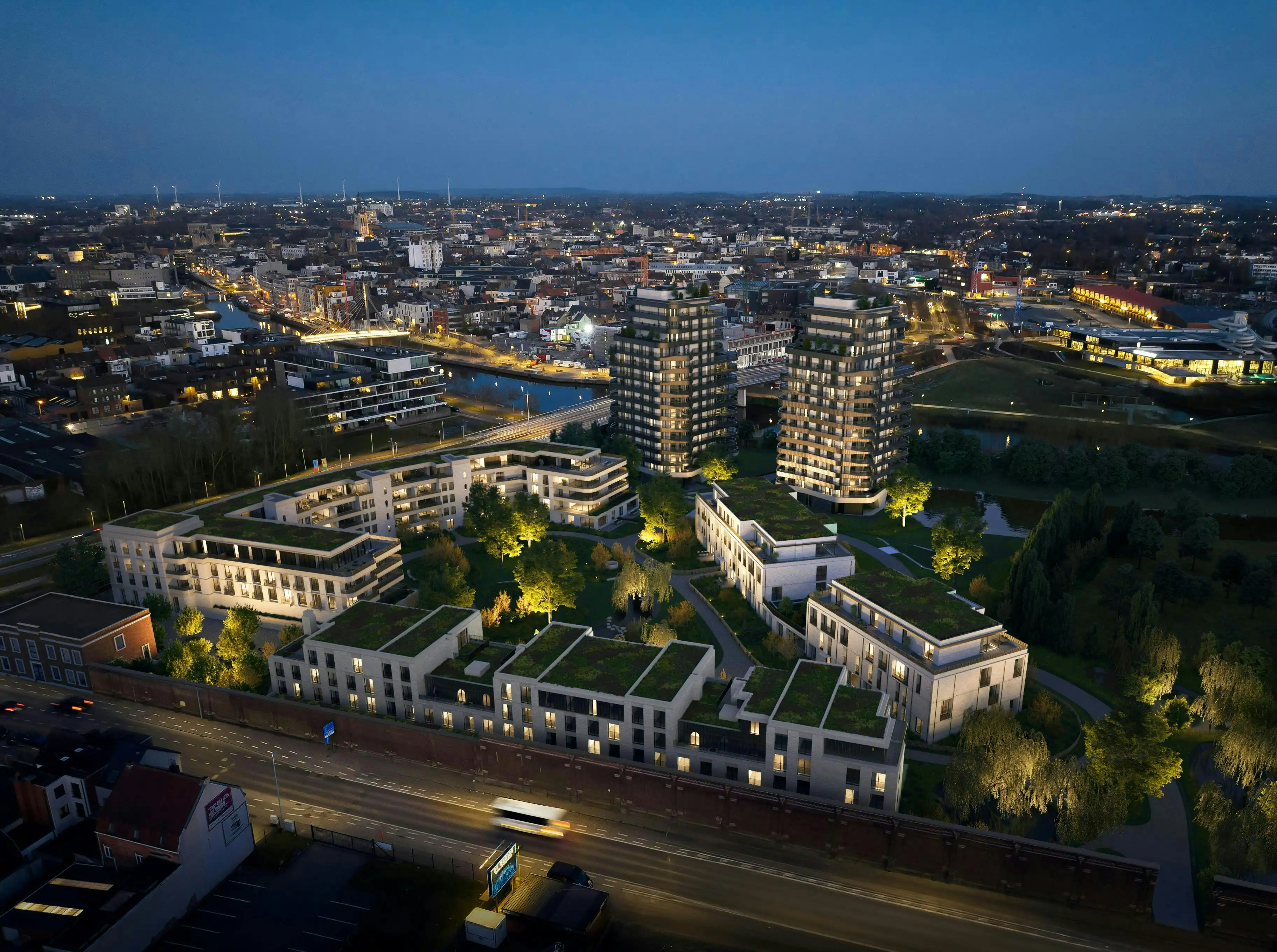 Exclusief wonen aan de Leie met uitzonderlijk terras (76m²)! foto 9