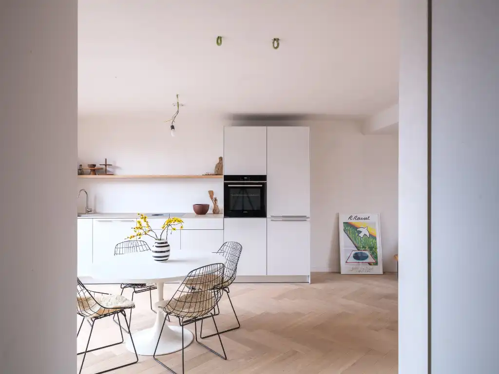 Prachtig duplex appartement met 3 slaapkamers en 2 terrassen in een voormalige herenwoning, nabij het historisch centrum van Gent. foto 3