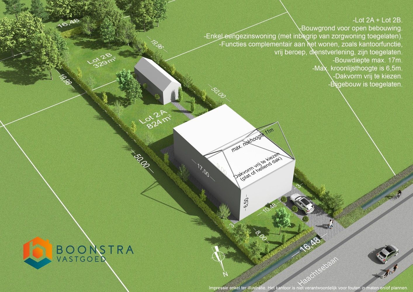 Bouwgrond 1153 m² voor OB op toplocatie in Grasheide foto {{pictureIndex}}