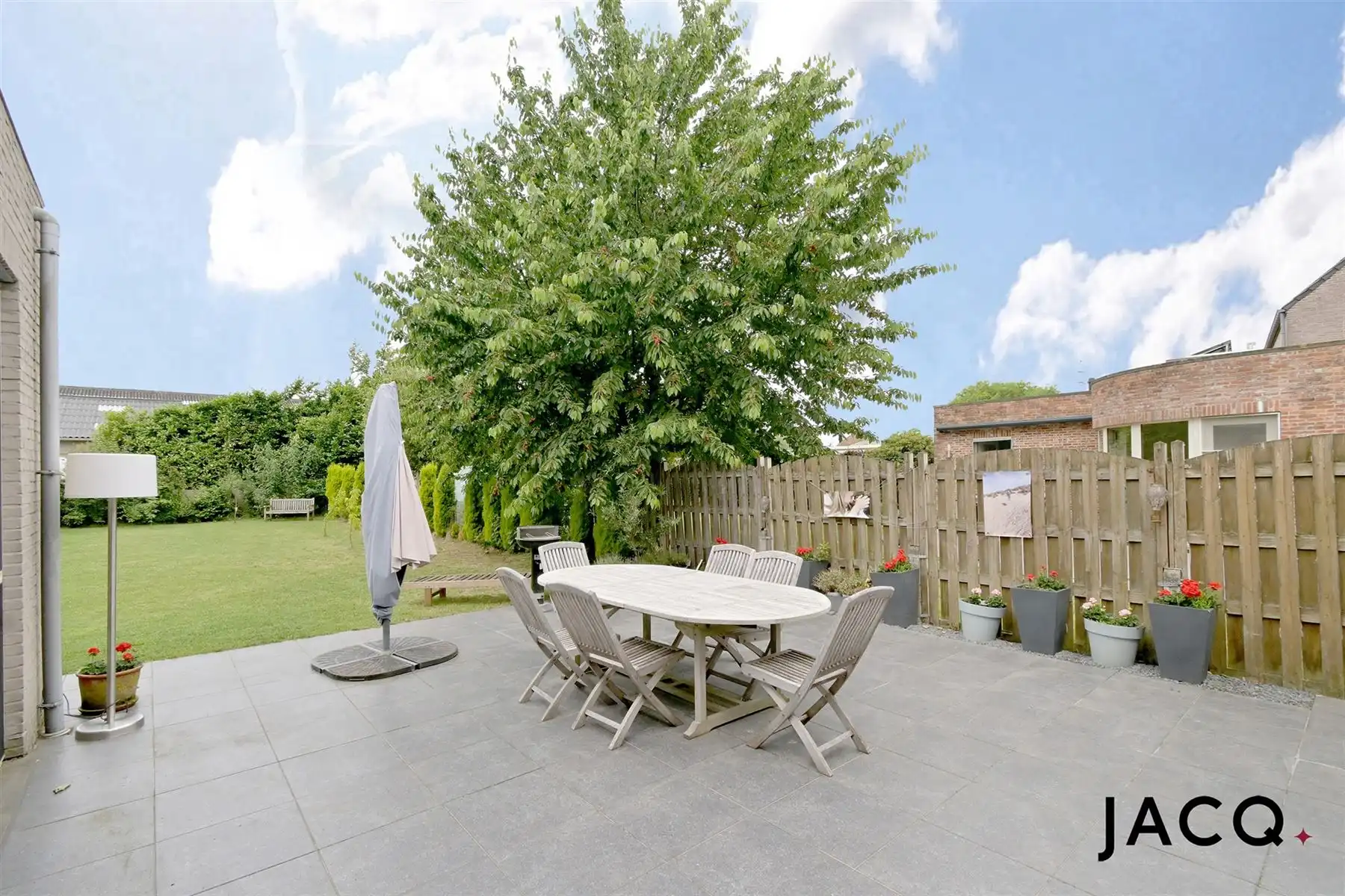 Charmante HOB met 2 à 3 slpk's, garage (48m²), perceel 598m² foto 21