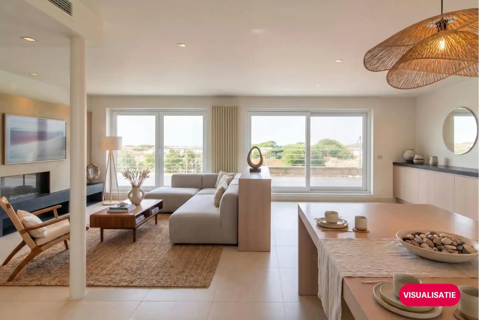 Exclusief penthouse te Bredene met duinen- en zeezicht foto 5