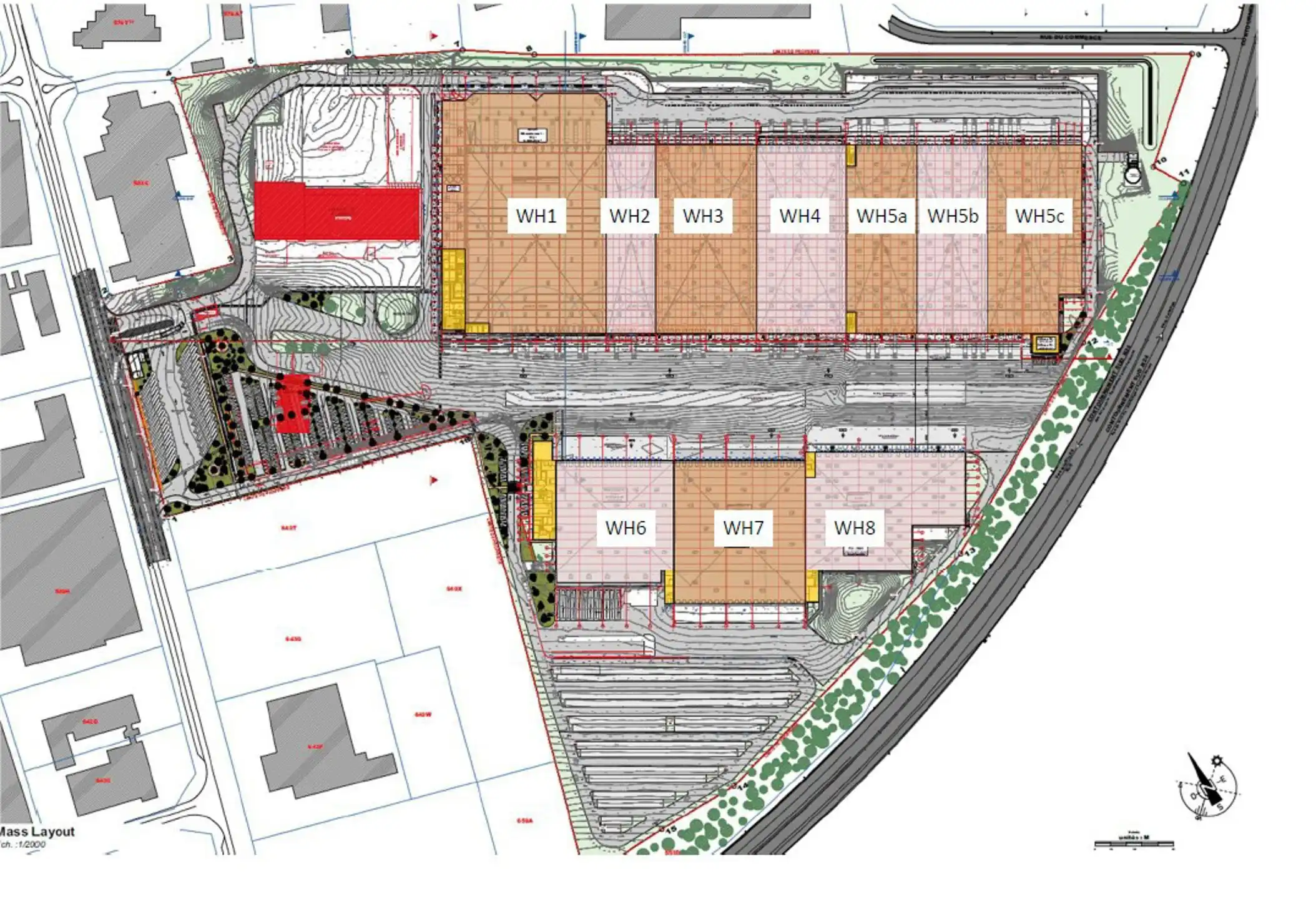 Magazijn 5.406m² met minimum 7 laadkades en extra  ruime parking te huur foto 8