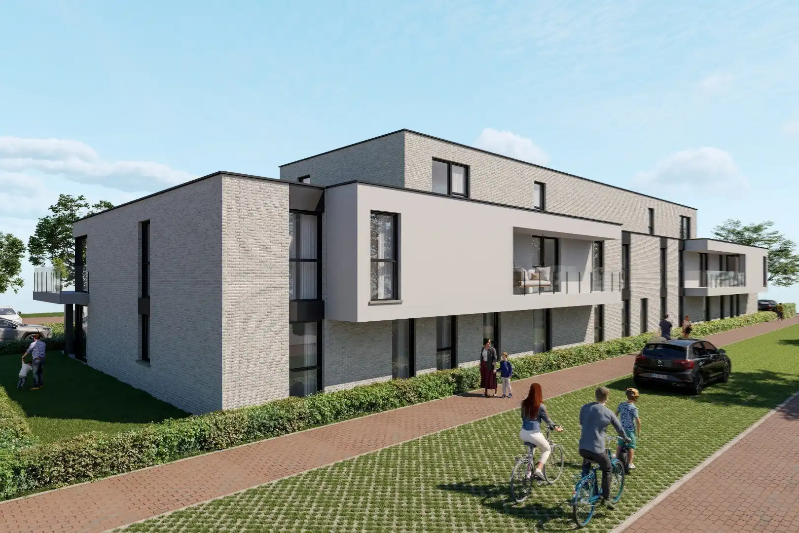 KNAP ARCHITECTURAAL WOONPROJECT IN HET CENTRUM VAN KERMT foto 14