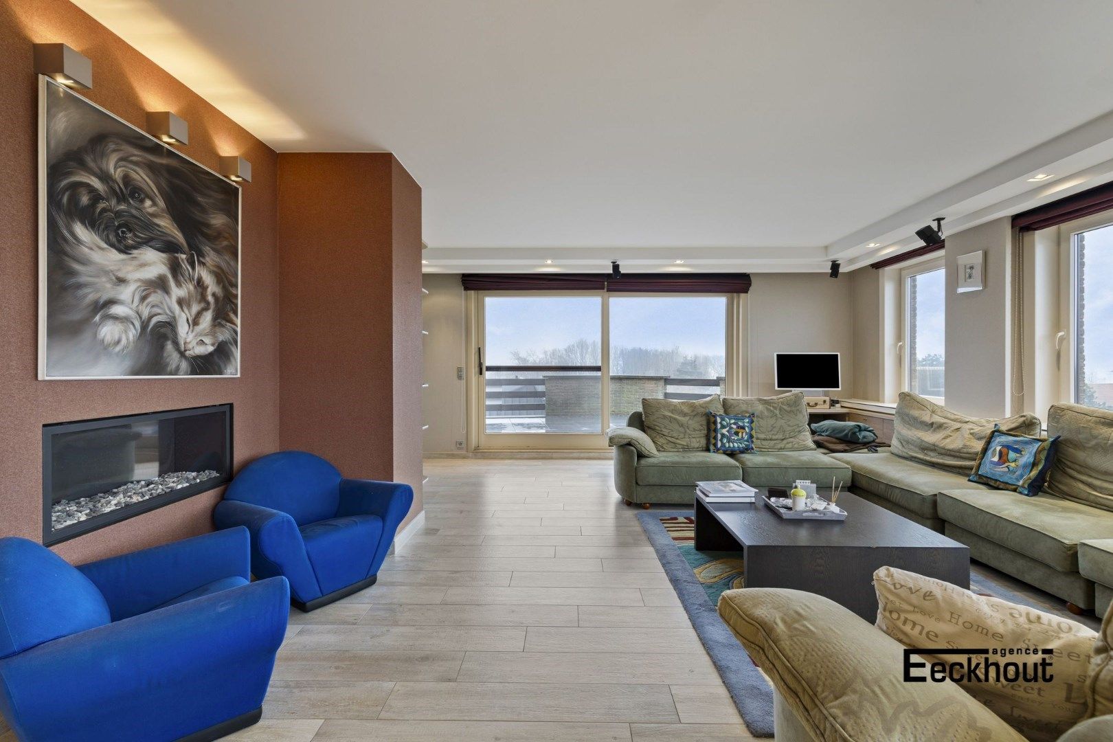 Exclusief duplexappartement met grote terrassen en prachtige zichten én een garagebox! foto 4
