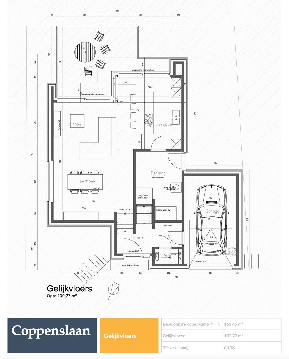 Nieuwbouwwoning te Galmaarden op 5are63 met 3 slpks! foto 3