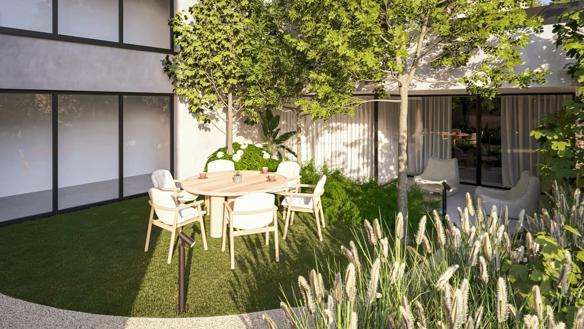 Nieuwbouwappartement op de derde verdieping met 3 slaapkamers en ruim terras met zicht op de kloostertuin, in res. De Motte, vlakbij het centrum van Hoeselt foto 9