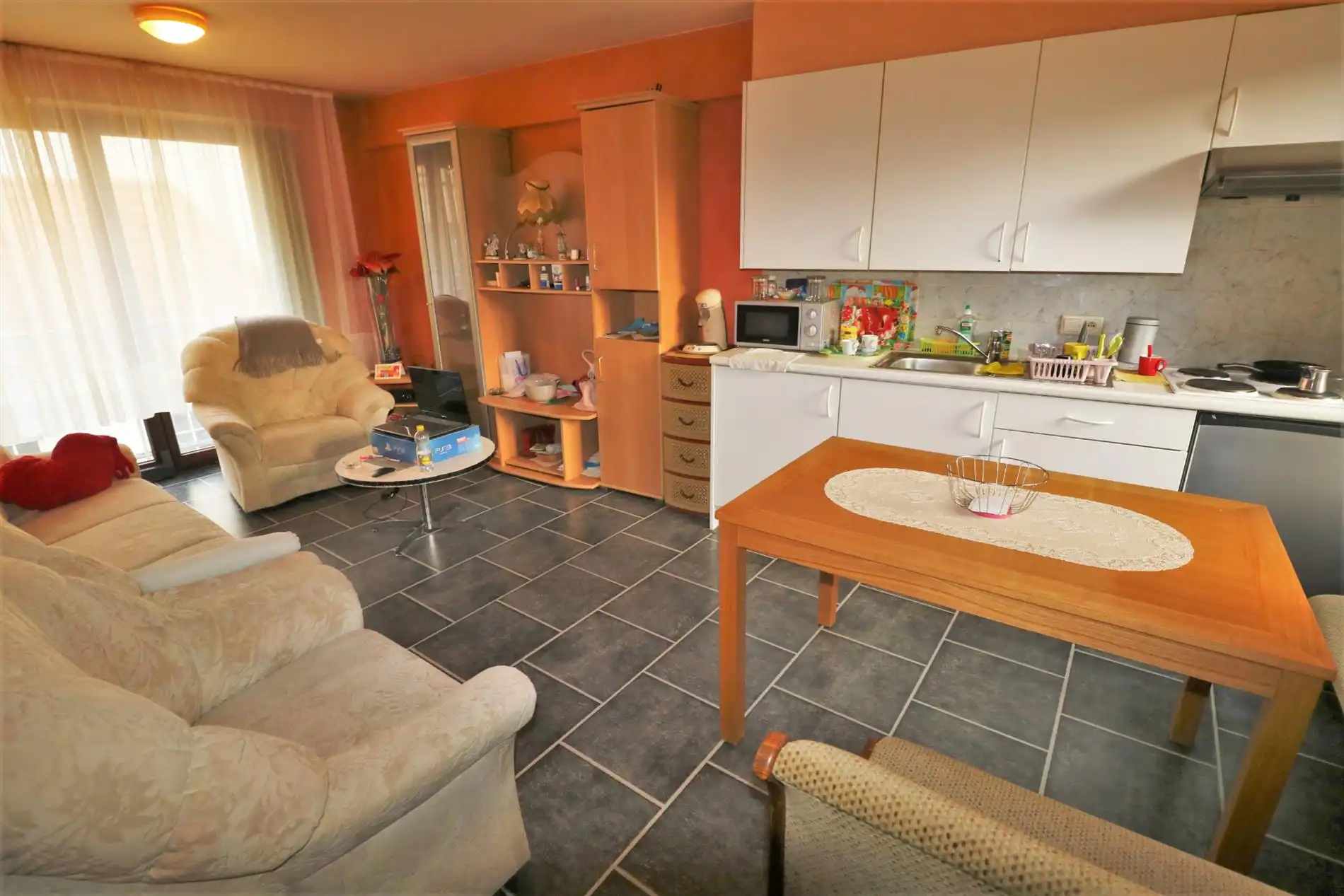 Gezellig 1-slaapkamer appartement in het centrum van Oostende! foto {{pictureIndex}}