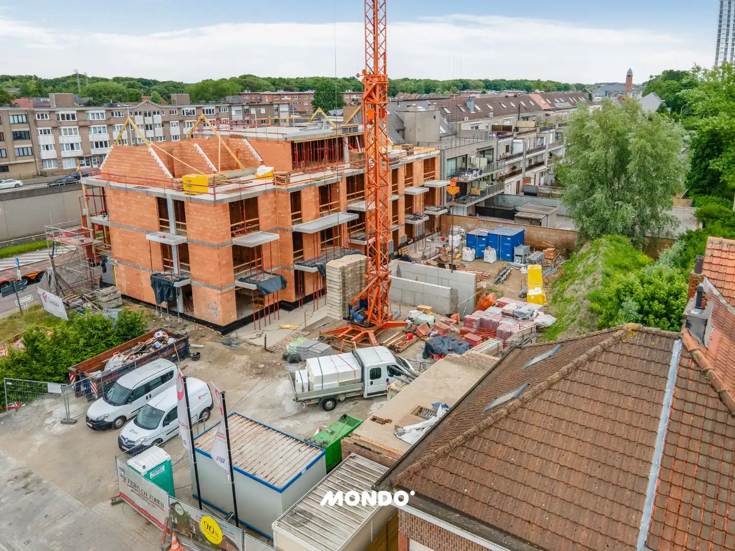 Penthouse met 2 slaapkamers en enorm terras te Boom. foto 11