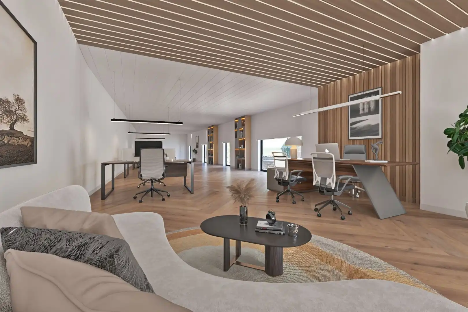 GELIJKVLOERS HANDELSPAND met KELDERRUIMTE TE HUUR/TE KOOP OP A-LOCATIE IN HOUTHALEN CENTRUM   foto 4