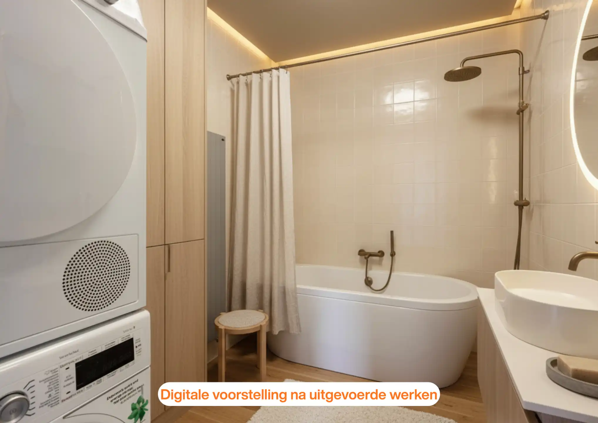 Halfopen woning met 3 slpks, garage en tuin te Oudenaarde foto 18