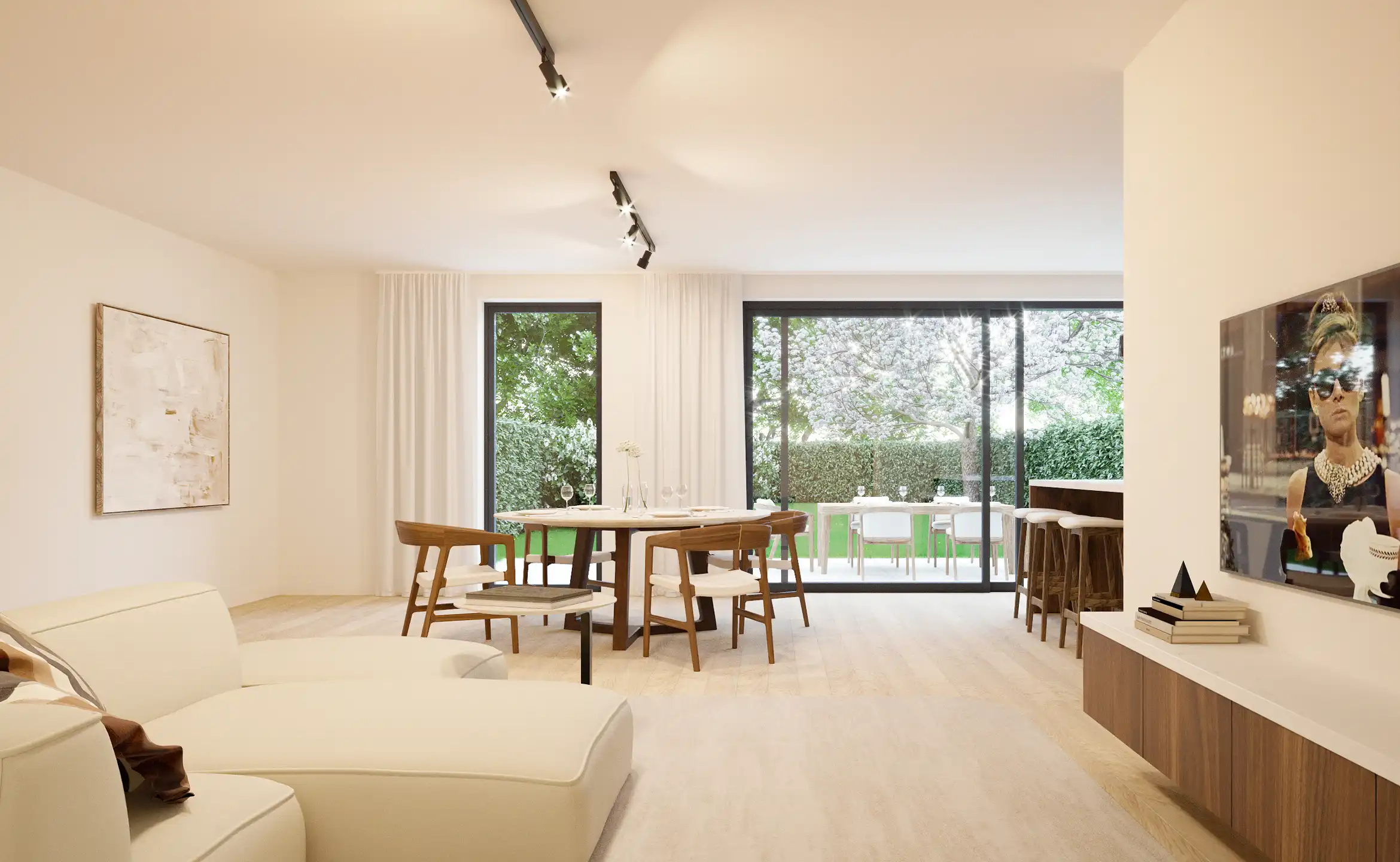 Luxueuze nieuwbouwwoning met 6 slpk.&nbsp;op ca. 425m² te Minderhout!&nbsp; foto 5