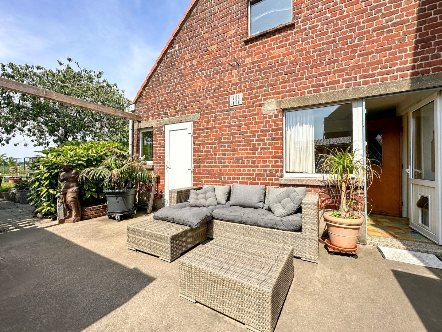 Woning met landelijk zicht, 3/4 slpk, garage, diepe tuin, potentieel! foto 3