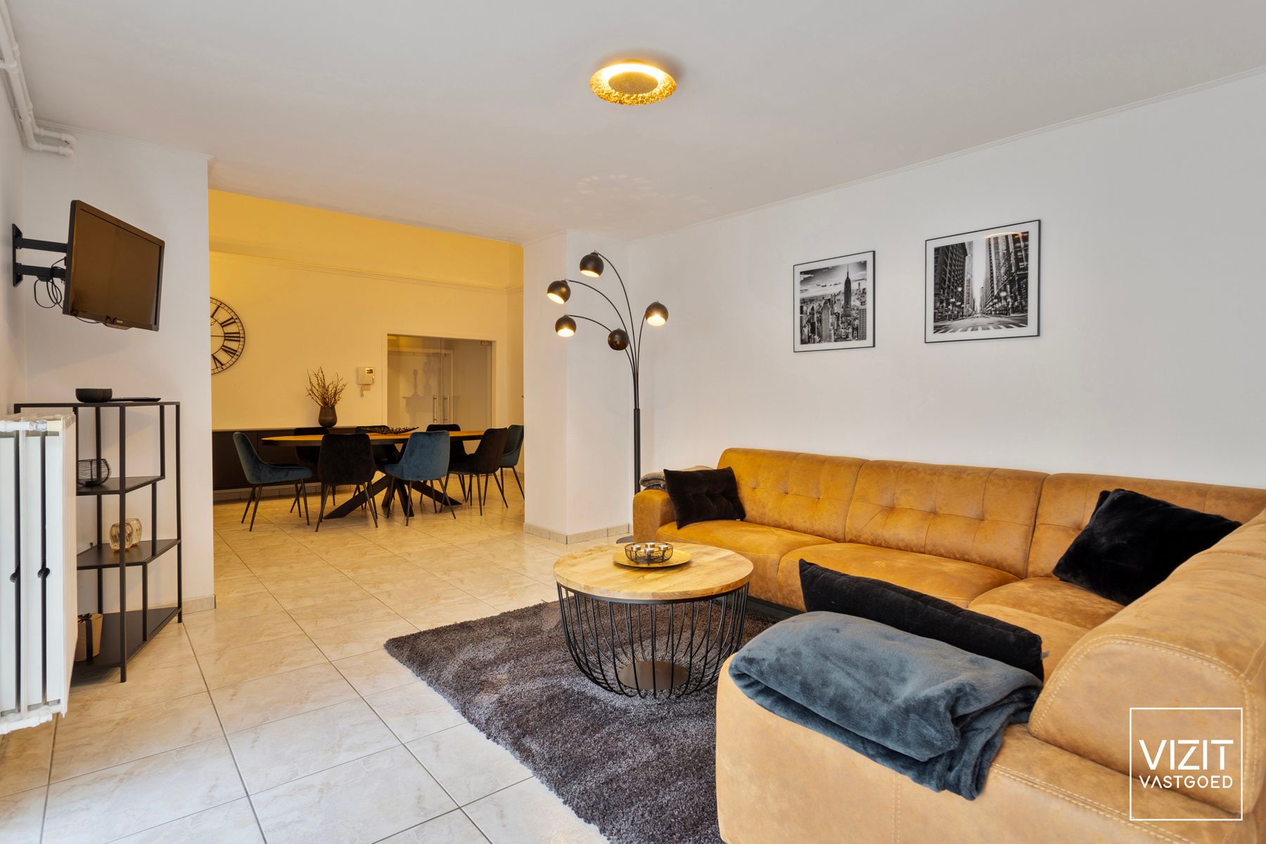 Gelijkvloers appartement met ruime koer te centrum Ninove foto 7