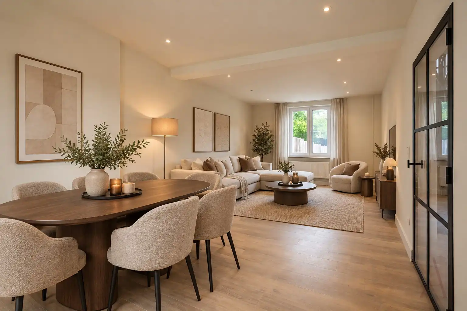Volledig gerenoveerde stadswoning van 269 m² met 6 slaapkamers en carport in het centrum van Maaseik foto 4